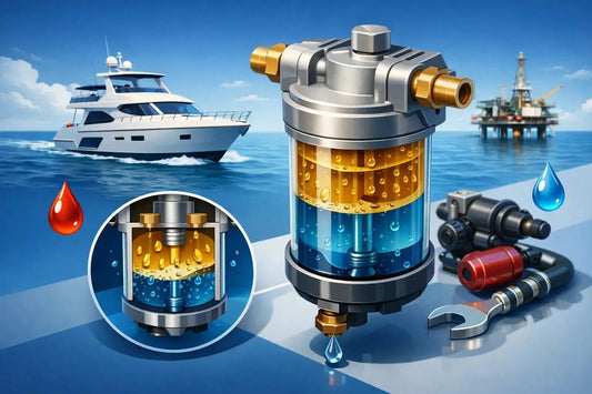 Marine Fuel Water Separator Filter Basics