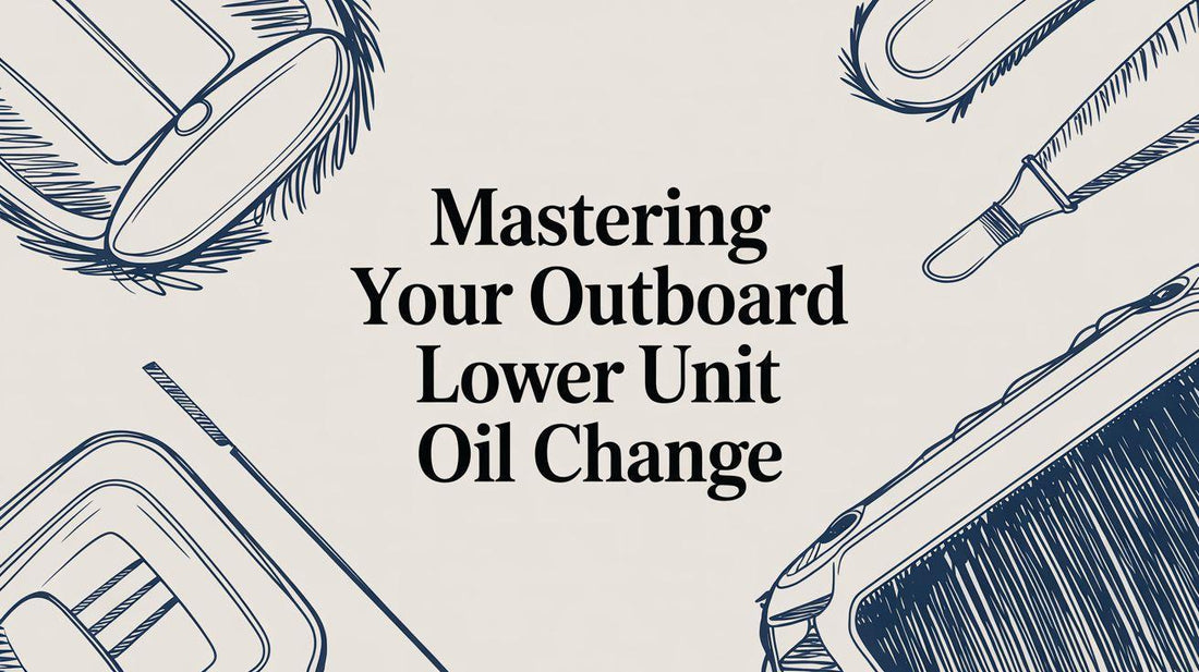 Mastering Your Outboard Lower Unit Oil Change - MacombMarineParts.com