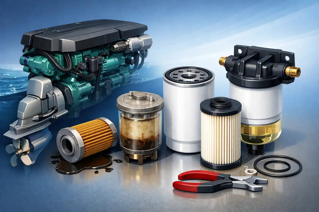 Volvo Penta Fuel Filters: What to Replace