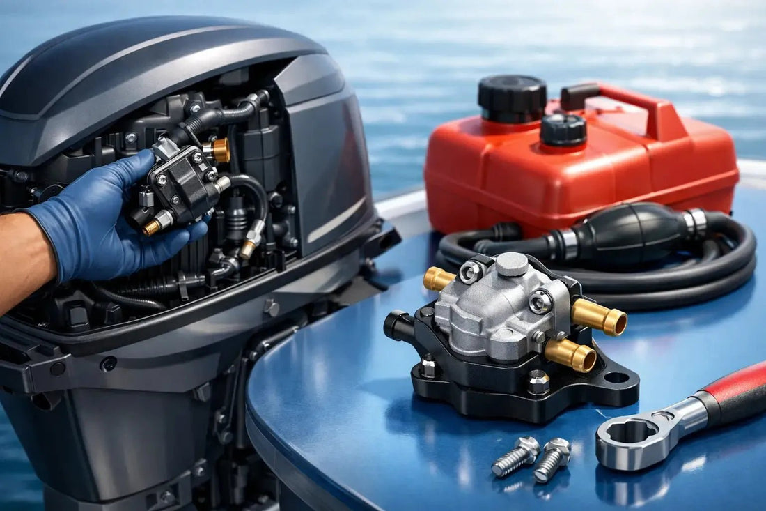 Yamaha Outboard Fuel Pump Replacement