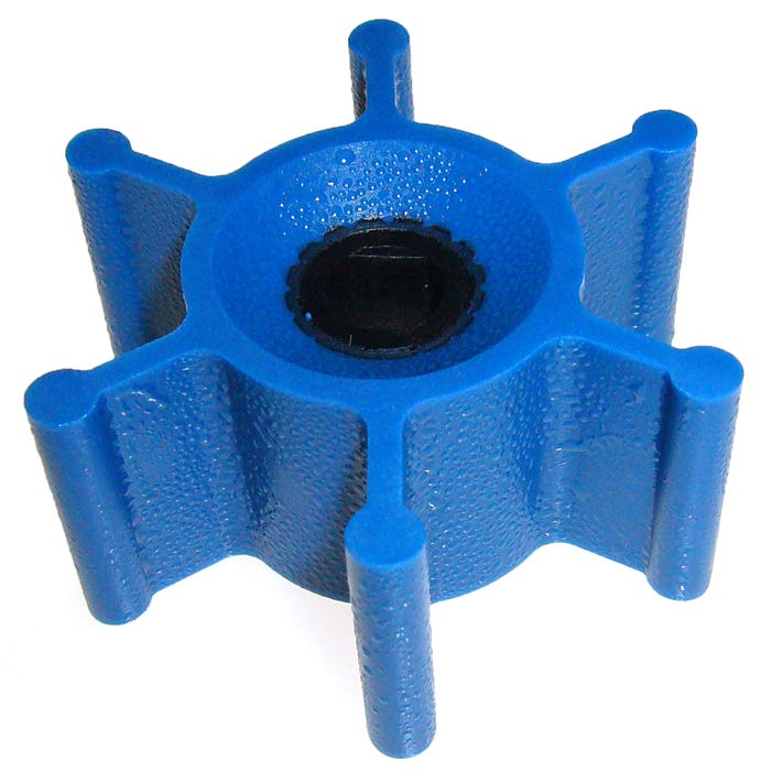 025 Blue Run-Dry Impeller | Globe 01-12-0965