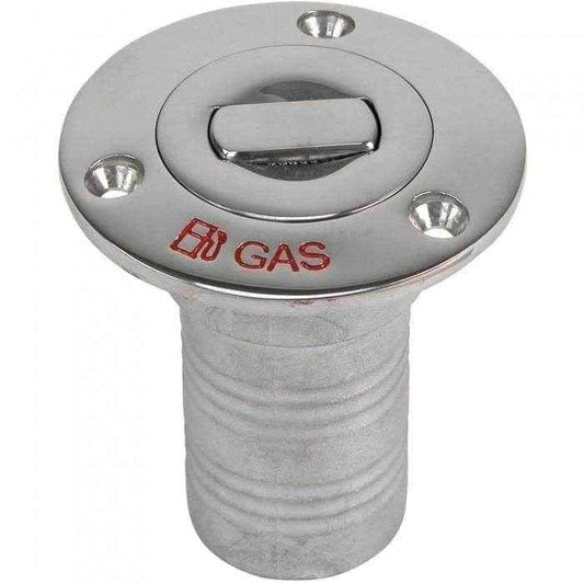 1 1/2 in. Hose Push - Up Gas Deck Fill | Whitecap Industries 6993 - MacombMarineParts.com