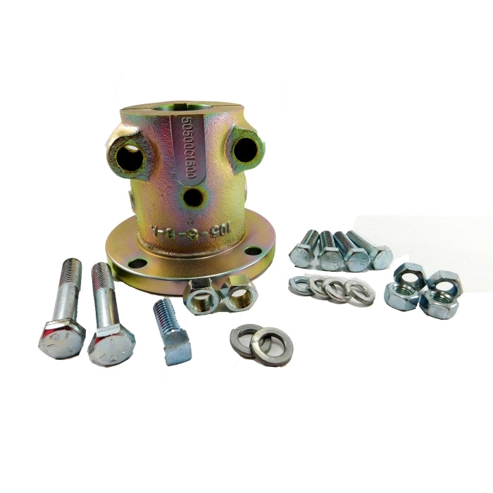 1 1/2 In. Shaft x 5 In. Flange Split Coupling