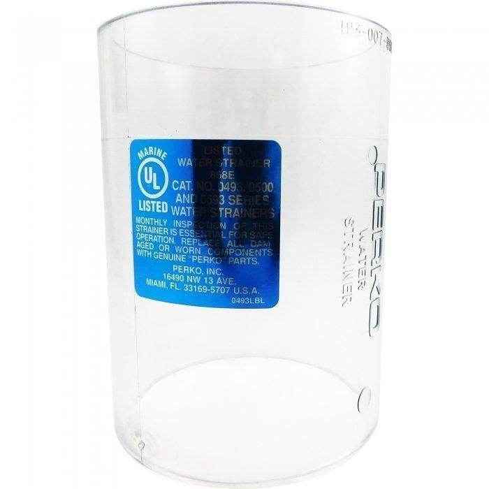 1 1/4 in. Strainer Transparent Cylinder | Perko 049300799C - MacombMarineParts.com