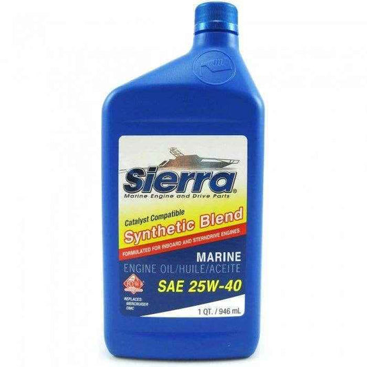 1 Quart 25W-40 Catalyst Marine Engine Oil | Sierra 18-9440CAT-2 - MacombMarineParts.com