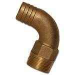 1 in. NPT to 1 in. Hose Barb Bronze Adapter | 00HN100E