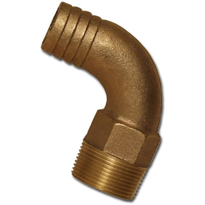 1 in. NPT to 1 in. Hose Barb Bronze Adapter | 00HN100E