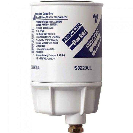10 Micron Gasoline Fuel Filter With Bowl | Racor B32020MAM - MacombMarineParts.com