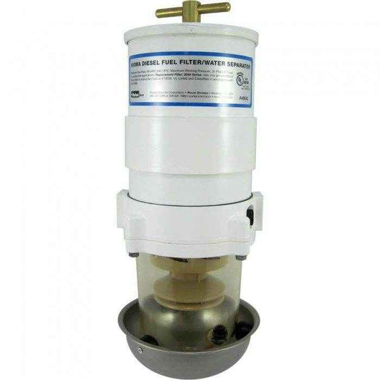 10 Micron Turbine Series Diesel Fuel Filter Assembly | Racor 900MA10 - MacombMarineParts.com