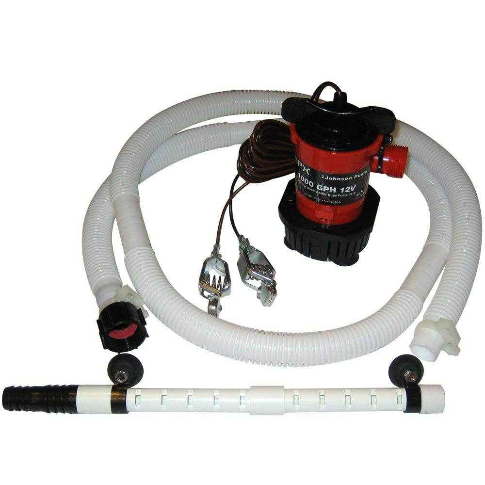 1000 GPH 12 Volt Aerator Kit | Johnson Pump 60000 - MacombMarineParts.com
