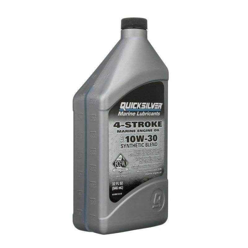 10W30 Synthetic Blend Oil | Quicksilver 92 - 8M0142135 - MacombMarineParts.com