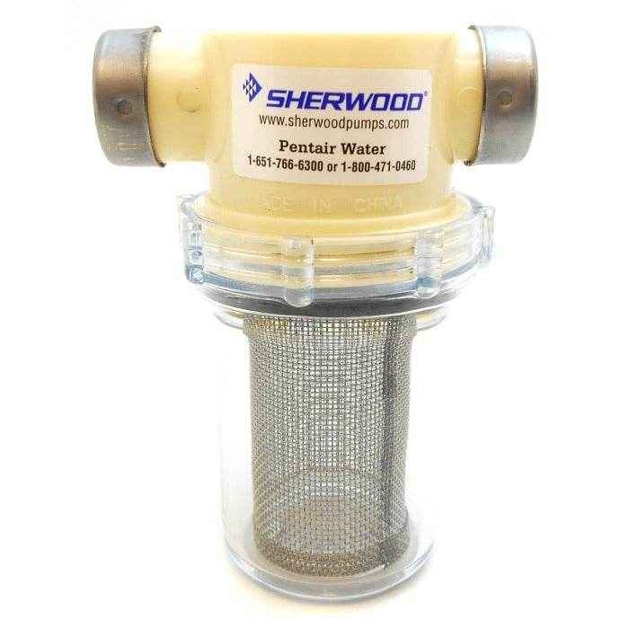 1/2 inch NPT Seawater Strainer | Sherwood 15935 - MacombMarineParts.com