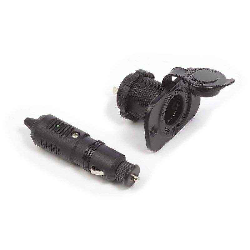 12 Volt Plug And Socket Set | Blue Sea 1015 - MacombMarineParts.com