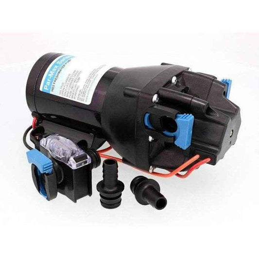 12V 3 GPM Par-Max HD3 Freshwater Pressure Pump | Jabsco Q301J-115S-3A - MacombMarineParts.com