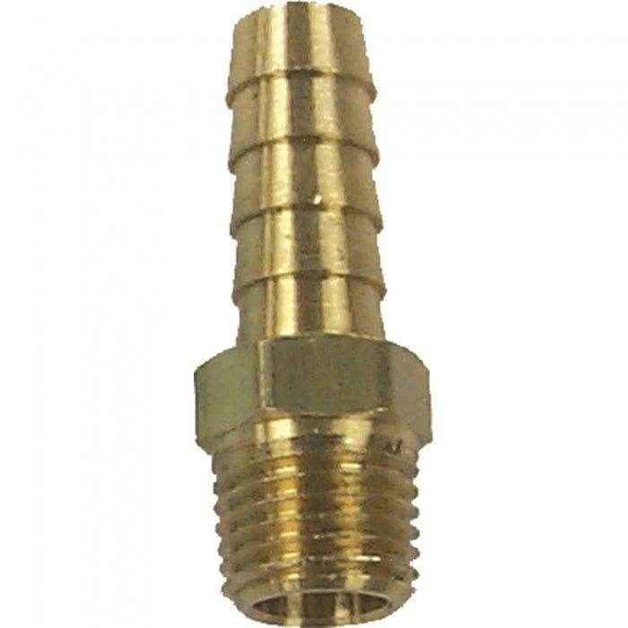 1/4 in. MNPT x 3/8 in. Hose Barb Brass Fitting | Sierra 18 - 8074 - MacombMarineParts.com