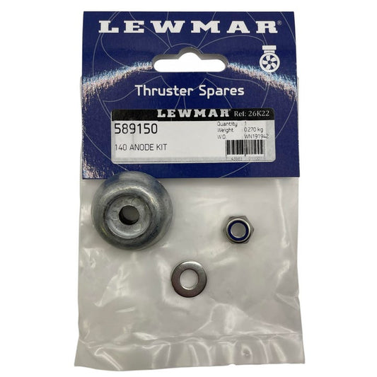 140 Thruster Anode Kit | Lewmar 589150