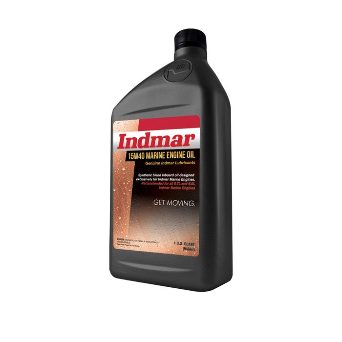 15W - 40 Synthetic Blend Engine Oil, Quart | Indmar 872005 - 1 - MacombMarineParts.com