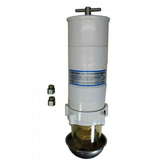 180 Gph 30 Micron Turbine Diesel Fuel Filter | RACOR 1000MA30 - MacombMarineParts.com