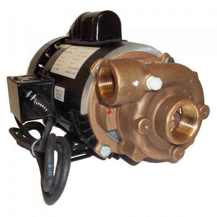 1950 GPH Air Conditioning Circulation Pump 115/230 Volt | Oberdorfer 107MA - F25 - MacombMarineParts.com