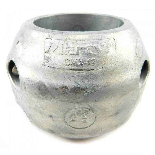 2-3/4 inch Zinc Streamlined Shaft Anode | Martyr CMX12 - MacombMarineParts.com
