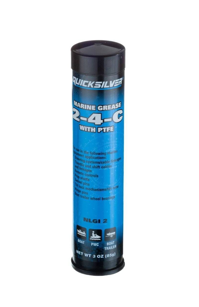 2-4-C Marine Grease/Lubricant with PTFE 3oz Cartridge 802861Q1