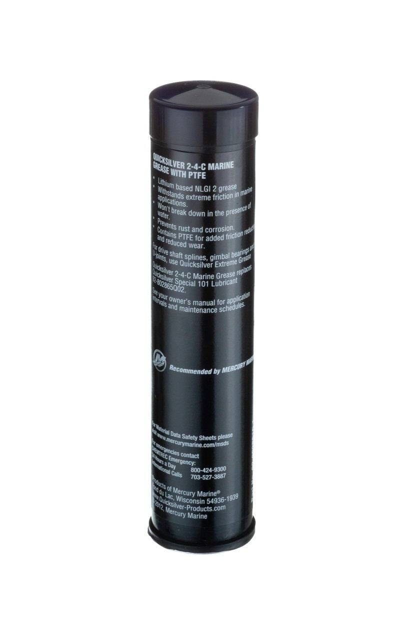 2-4-C Marine Grease/Lubricant with PTFE 3oz Cartridge 802861Q1