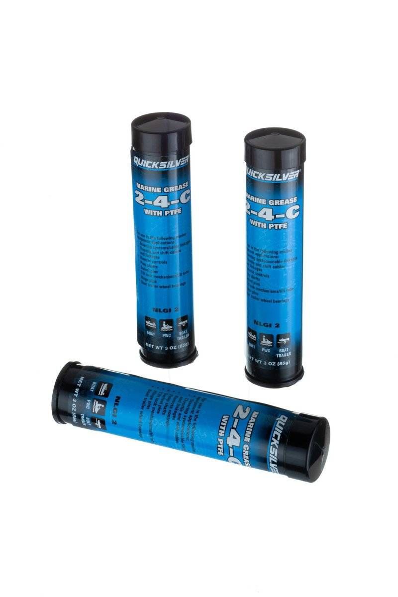 2-4-C Marine Grease/Lubricant with PTFE 3oz Cartridge 802861Q1