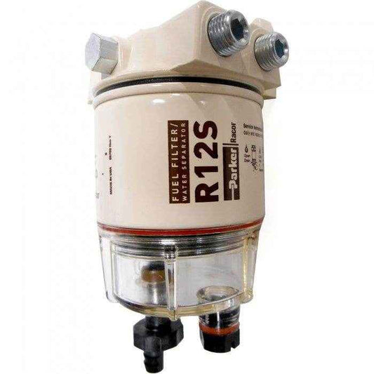 2 Micron Diesel Fuel Filter Assembly | Racor 120AS - MacombMarineParts.com