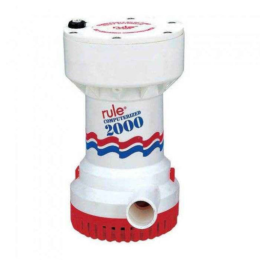 2000 Gallon Per Hour Automatic Bilge Pump | Rule 53S - MacombMarineParts.com