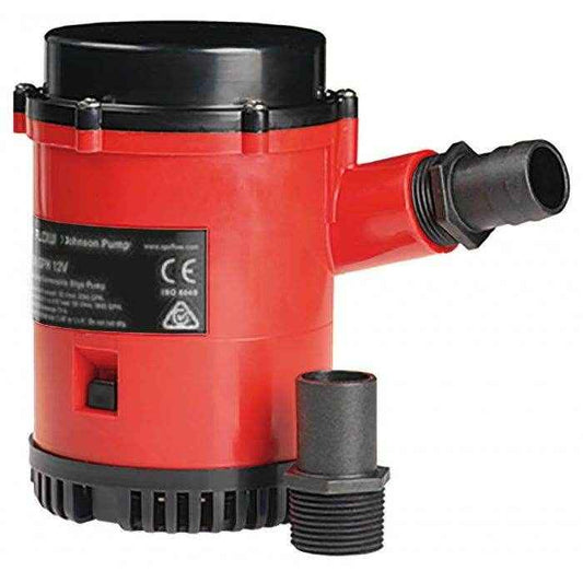 2200 Gph Heavy Duty Submersible Bilge Pump | Johnson Pump 22004 - MacombMarineParts.com