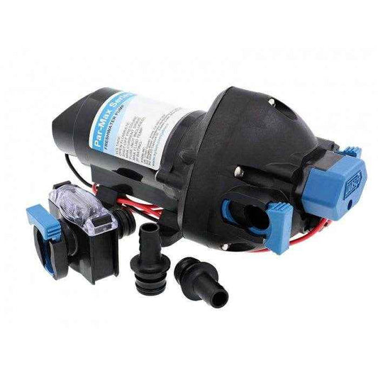 24V Par-Max 3 Freshwater Pressure Pump, 40 PSI | Jabsco 31395-4024-3A - MacombMarineParts.com