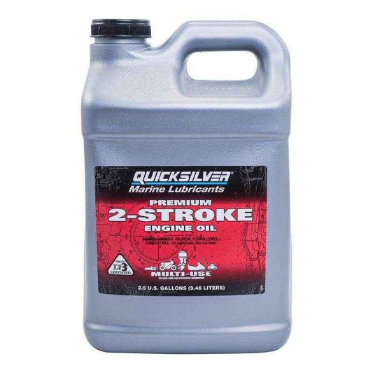 2.5 Gallon Premium Oil | Quicksilver 92 - 858023Q01 - MacombMarineParts.com