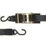 2in. x 2 ft. Heavy Duty Ratchet Transom Tie-Down 2 Pack | Boat Buckle F14206