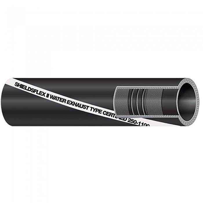 3-1/8 in. Hardwall Marine Exhaust Hose Per Foot | Shields 116-250-3184-1 - MacombMarineParts.com