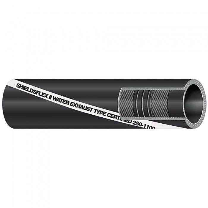 3 in. Hardwall Marine Exhaust Hose 12.5 ft. | Shields 116-250-3004 - MacombMarineParts.com