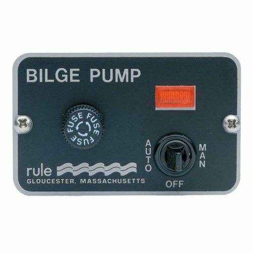 3-Way Lighted Bilge Switch Panel | Rule 41 - MacombMarineParts.com