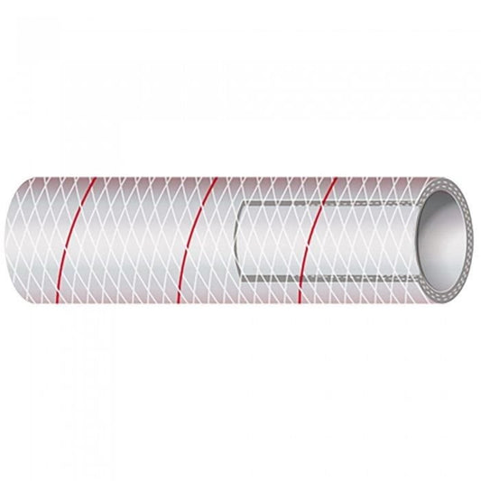 3/4" Clear Reinforced PVC Tubing 50 Ft | Sierra 116-162-0346