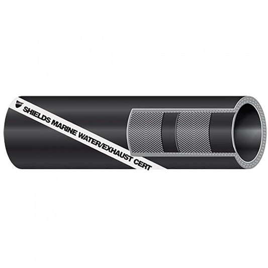 4" Softwall Marine Exhaust Hose 12 1/2' | Shields 116-200-4004 - MacombMarineParts.com