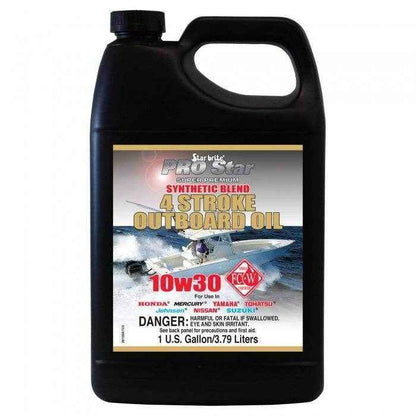 4 Stroke Outboard Oil 10W 30 Gallon | Star Brite 28100 - MacombMarineParts.com