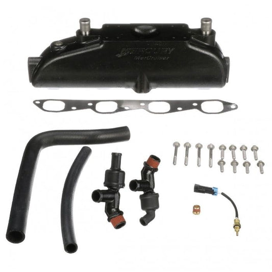 496 Mag & 8.1 Exhaust Manifold Conversion Kit | Quicksilver 866178A02