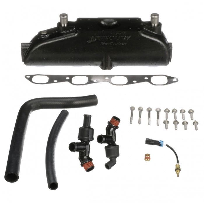 496 Mag & 8.1 Exhaust Manifold Conversion Kit | Quicksilver 866178A02