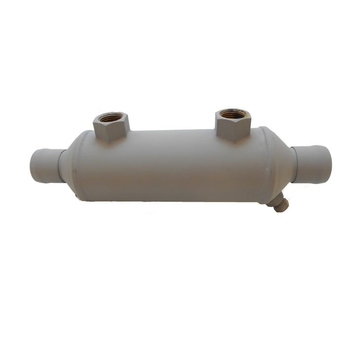 5 x 1 inch Copper Nickel Oil Cooler | Seakamp 25133CN