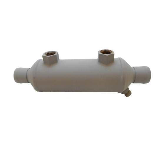 5 x 1 inch Copper Nickel Oil Cooler | Seakamp 25133CN - MacombMarineParts.com