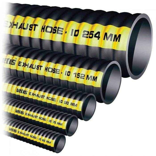 50 MM (2 Inch) Flexible Exhaust Hose, Sold Per foot | Vetus SLANG50 - MacombMarineParts.com