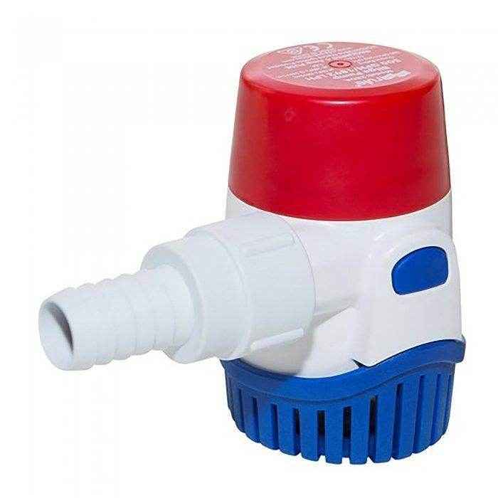 500 GPH Automatic Bilge Pump, 12V | Rule 25SA - MacombMarineParts.com