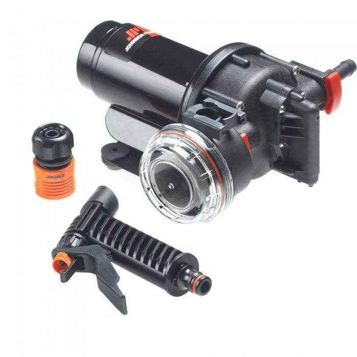 5.2 GPM 12V Aqua Jet Washdown Pump Kit | Johnson Pump 10 - 13407 - 07 - MacombMarineParts.com