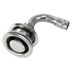5/8" Flush Tank Vent with Shield | Whitecap 6006