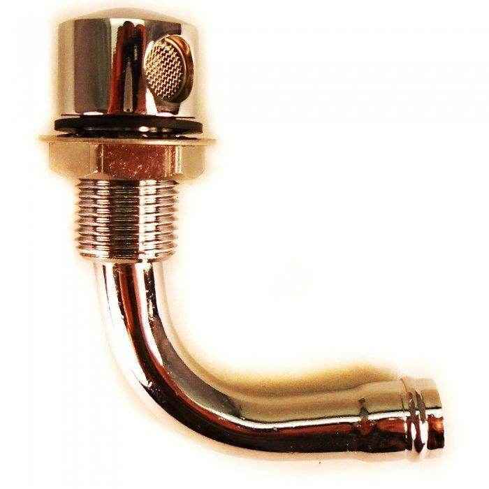 5/8 in. 90 Degree Thru Hull Vent | Moeller Marine Products 033201-10 - MacombMarineParts.com