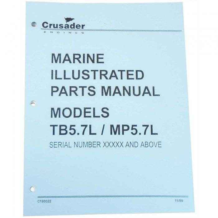 5.7L (Tbi/Mpi) Parts Manual | Crusader C190022 - MacombMarineParts.com