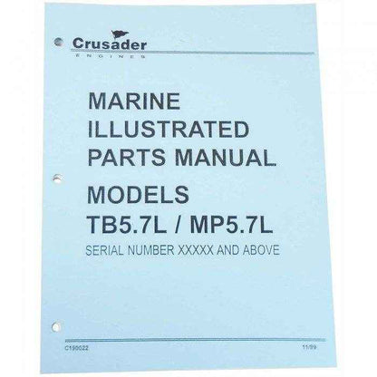 5.7L (Tbi/Mpi) Parts Manual | Crusader C190022 - MacombMarineParts.com